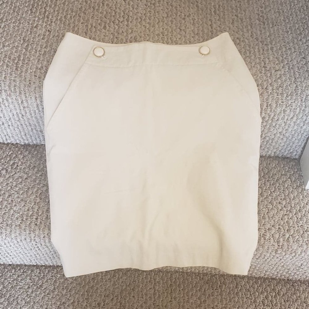 Cream colored skirt